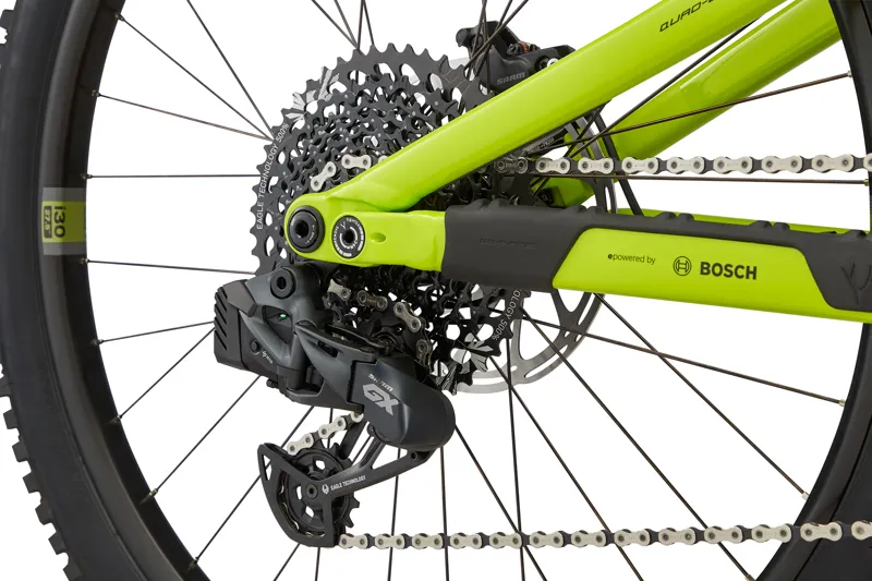 Whyte E-160 RS Mx Electric Mountain Bike 2023 in Lime Green-6